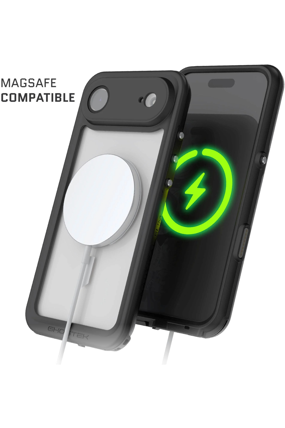 Ghostek Nautical Slim Waterproof Magsafe Case Apple Iphone Air Clear - Afbeelding 7