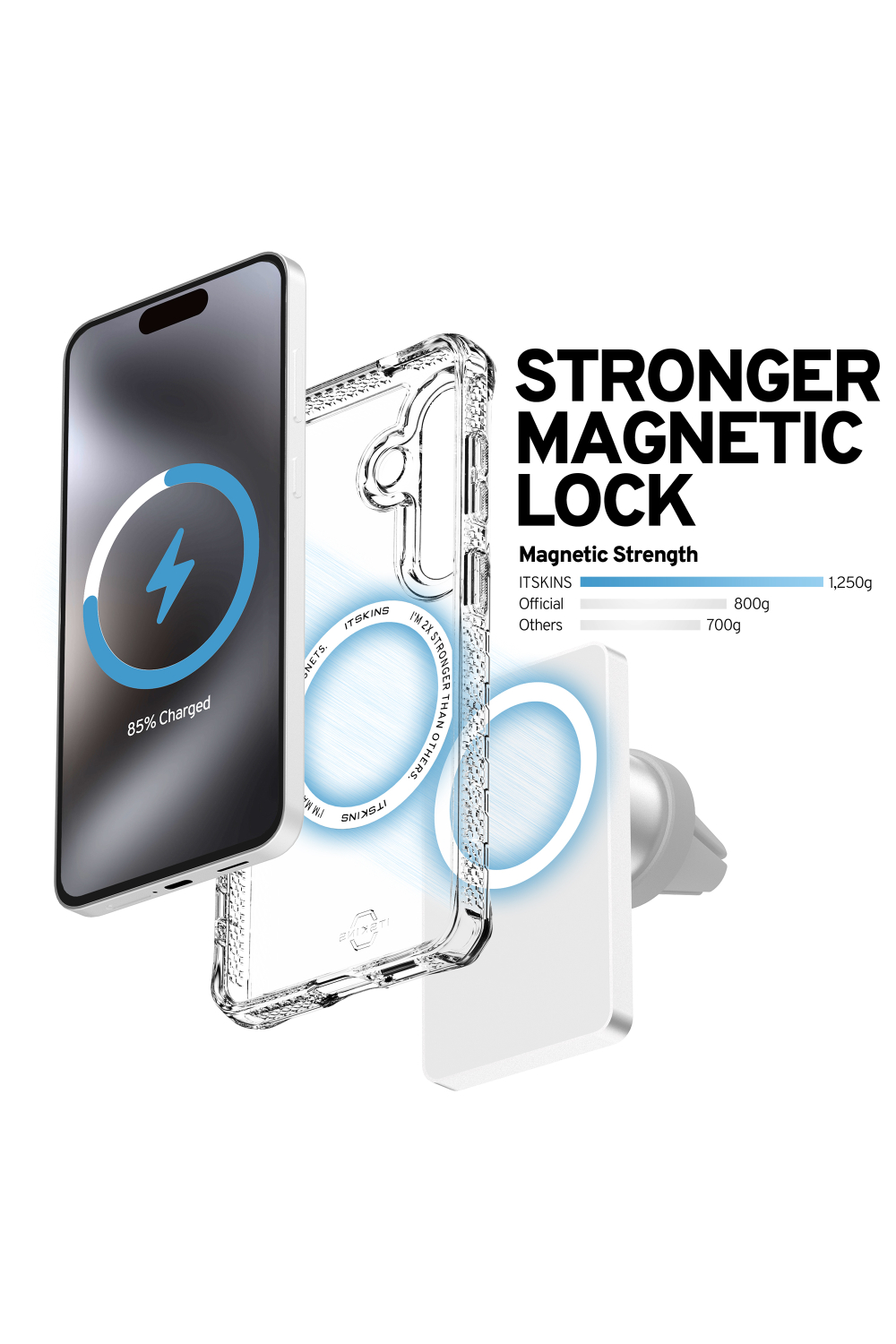 Itskins Level 2 Hybridmagclear_R For Samsung Galaxy S26 Transparent - Afbeelding 8