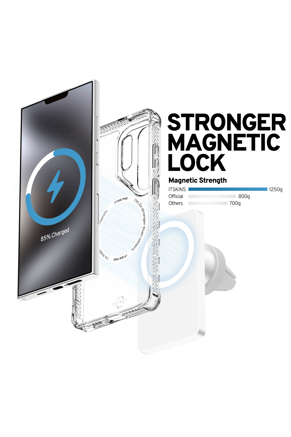 Itskins Level 2 Hybridmagclear_R For Samsung Galaxy S26 Ultra Transparent - Afbeelding 8
