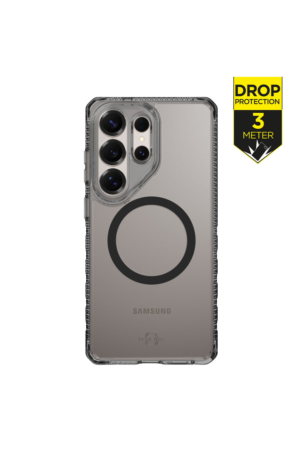 Itskins Level 2 Hybridmagclear_R For Samsung Galaxy S26 Ultra Smoke