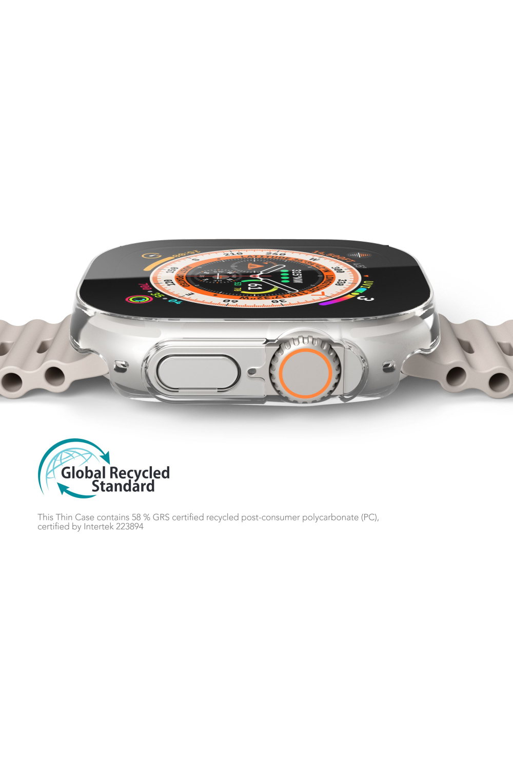 Vonmählen Vonmahlen Thin Case For Apple Watch Ultra 1/2/3 49Mm Transparent - Afbeelding 2