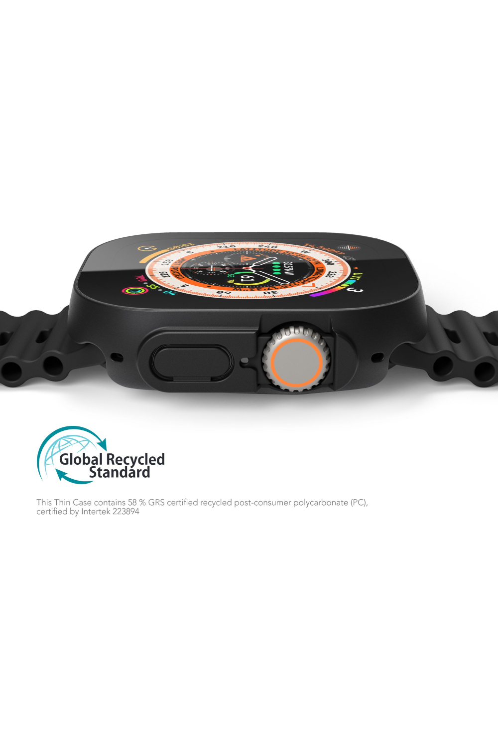 Vonmählen Vonmahlen Thin Case For Apple Watch Ultra 1/2/3 49Mm Black - Afbeelding 2