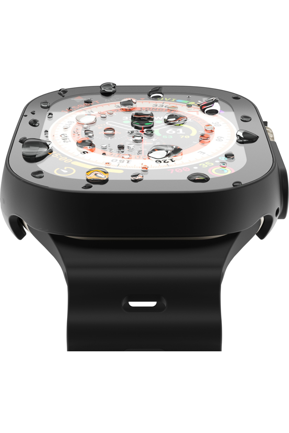 Vonmählen Vonmahlen Thin Case For Apple Watch Ultra 1/2/3 49Mm Black - Afbeelding 4