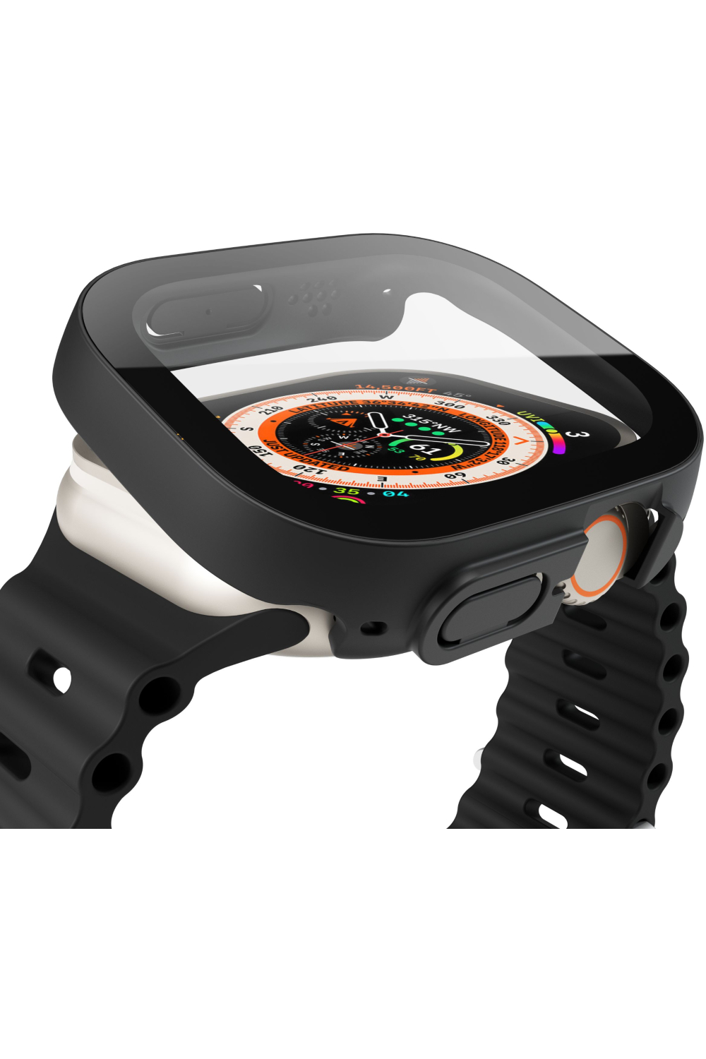 Vonmählen Vonmahlen Thin Case For Apple Watch Ultra 1/2/3 49Mm Black - Afbeelding 5