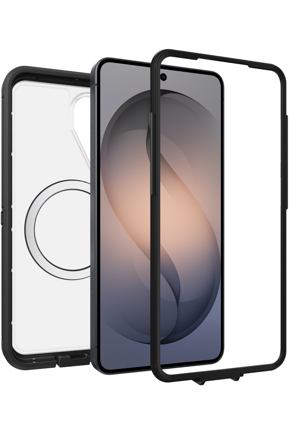 Otterbox Defender Pro Xt With Magnets Samsung Galaxy S26 5G Clear/Black - Afbeelding 2