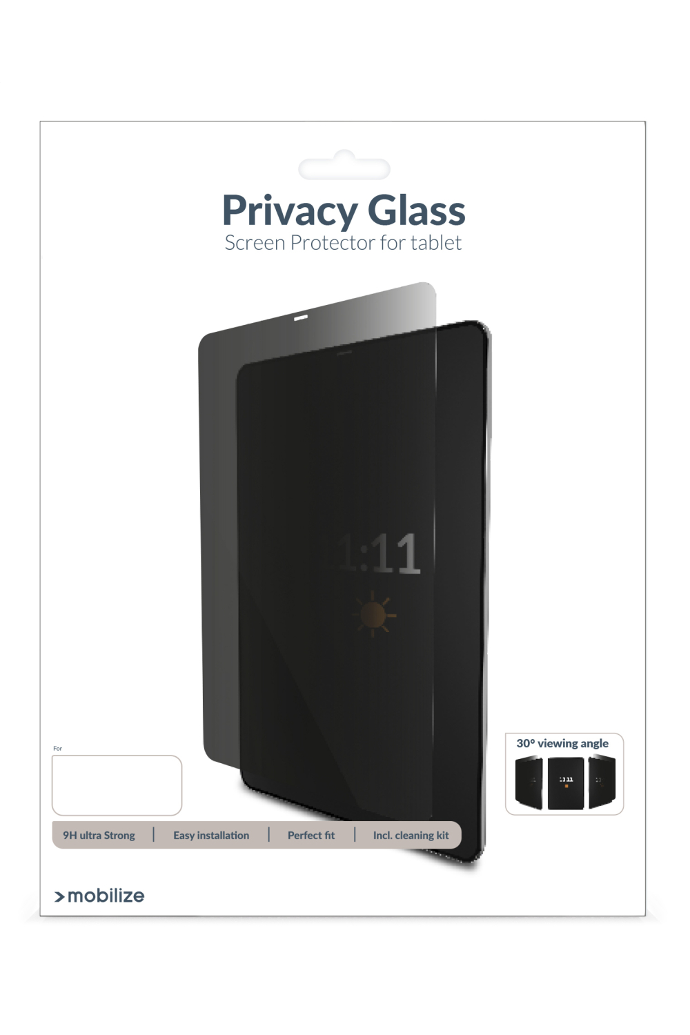 Mobilize Privacy Glass Screen Protector - Black Frame - For Apple Iphone 18 Pro Max - Afbeelding 6