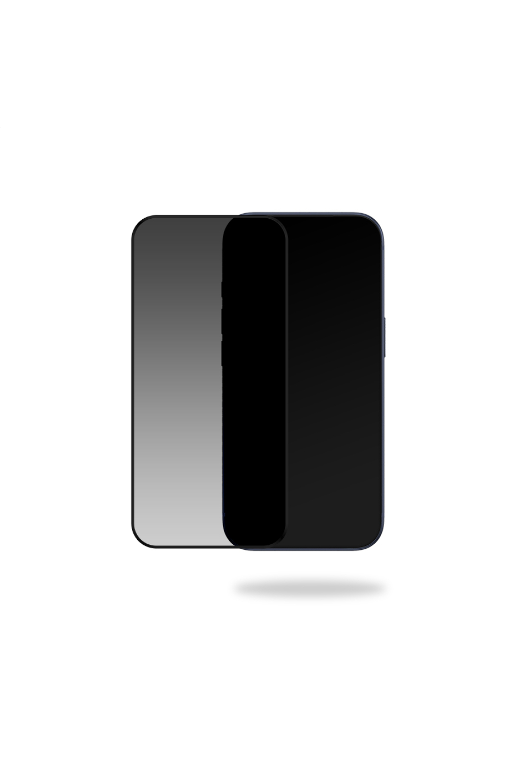 Mobilize Privacy Glass Screen Protector - Black Frame - For Apple Iphone 18 Pro