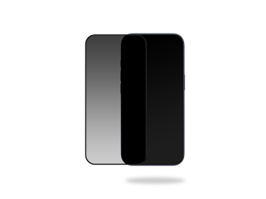Mobilize Privacy Glass Screen Protector - Black Frame - For Apple Iphone 18 Pro