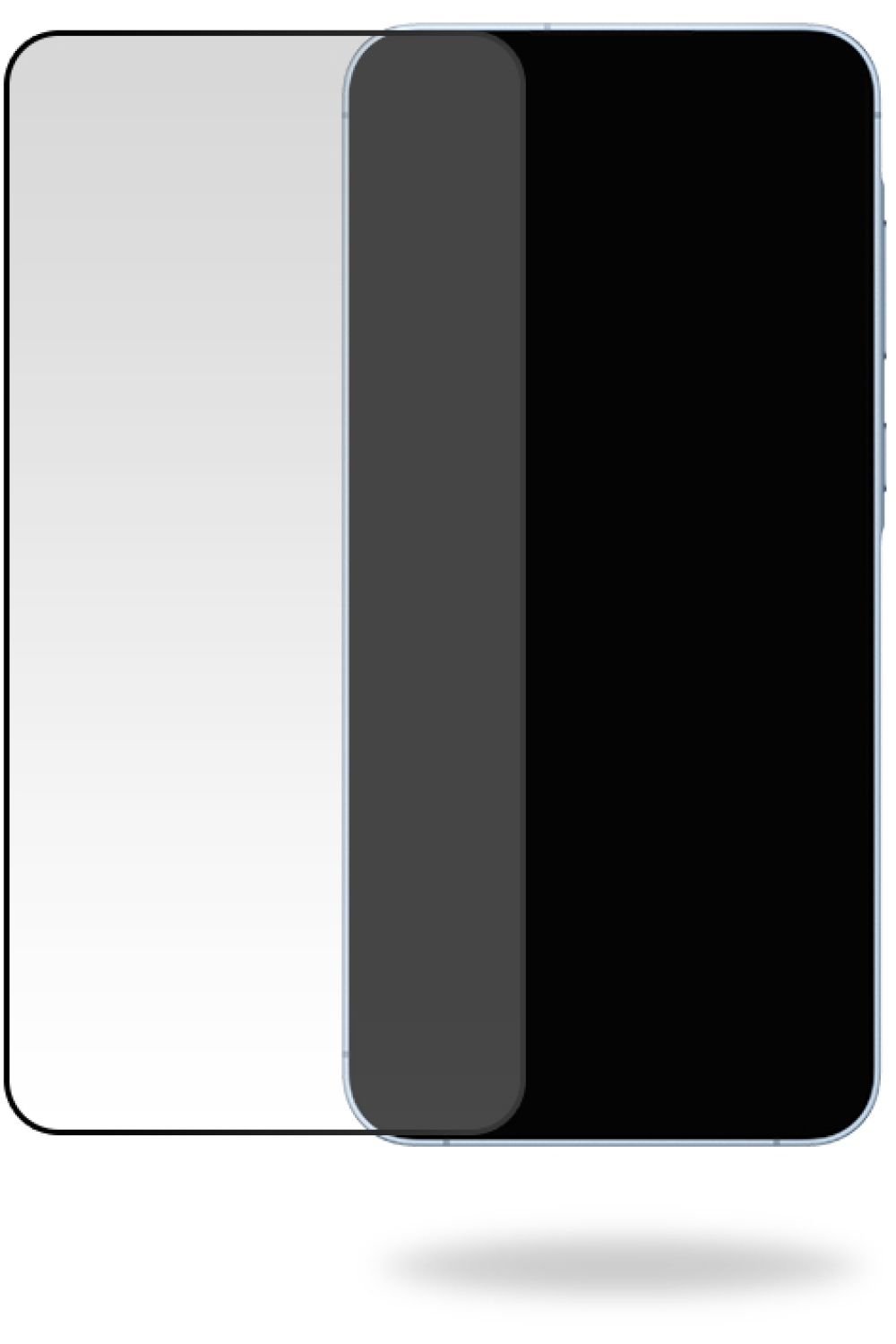 Mobilize Glass Screen Protector - Black Frame - Samsung Galaxy S26 Fe 5G