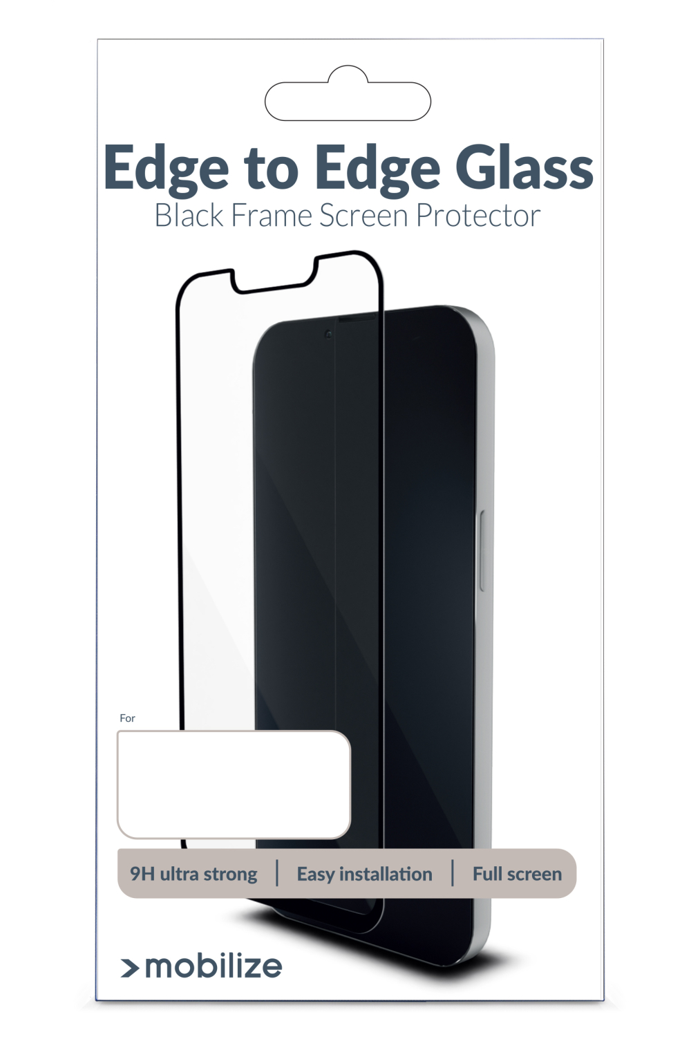 Mobilize Glass Screen Protector - Black Frame - Samsung Galaxy S26 Fe 5G - Afbeelding 4