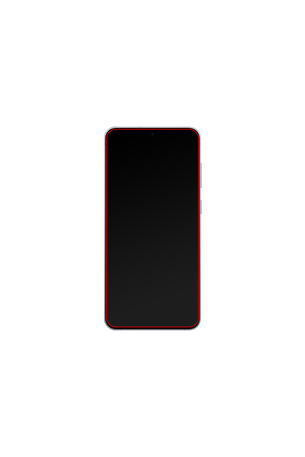 Mobilize Privacy Glass Screen Protector - Black Frame - For Samsung Galaxy S26 Fe 5G - Afbeelding 2