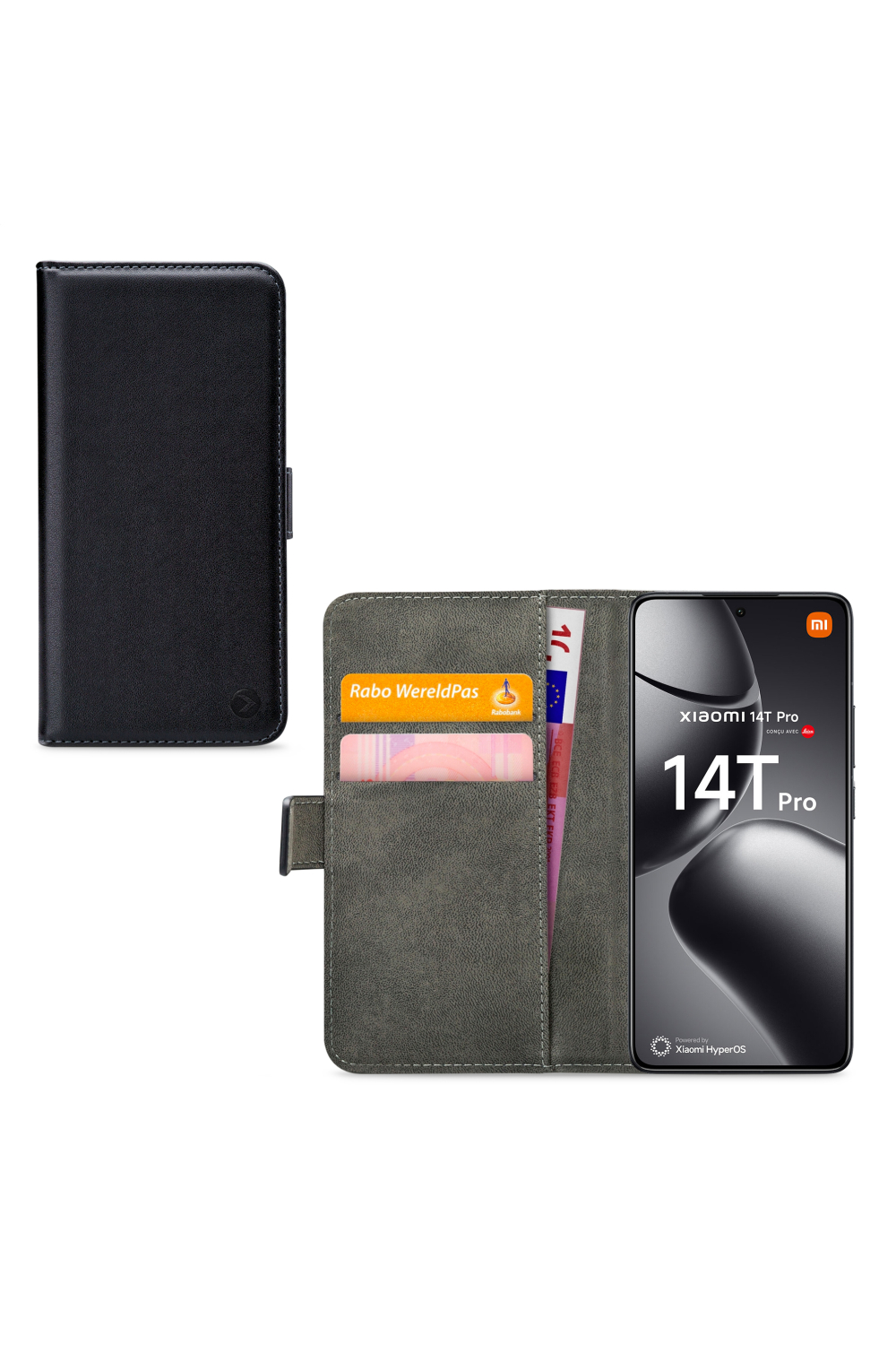 Mobilize Classic Gelly Wallet Book Case Xiaomi 14T Pro Black
