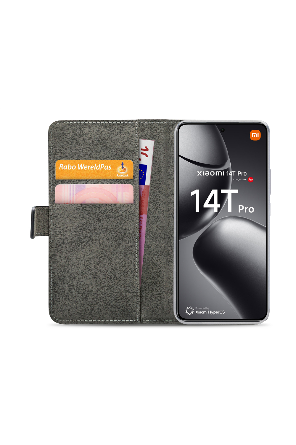 Mobilize Classic Gelly Wallet Book Case Xiaomi 14T Pro Black - Afbeelding 4