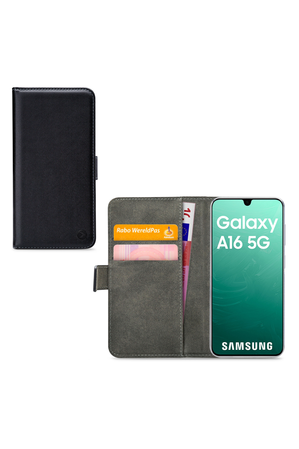 Mobilize Classic Gelly Wallet Book Case Samsung Galaxy A16 4G/5G Black