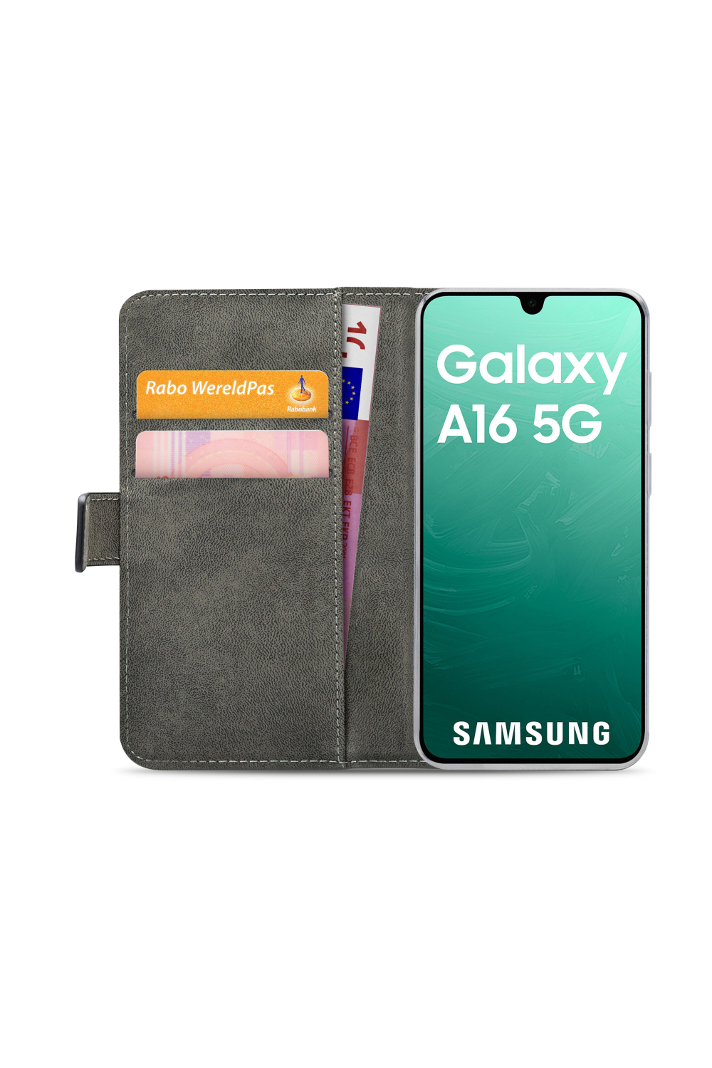 Mobilize Classic Gelly Wallet Book Case Samsung Galaxy A16 4G/5G Black - Afbeelding 4