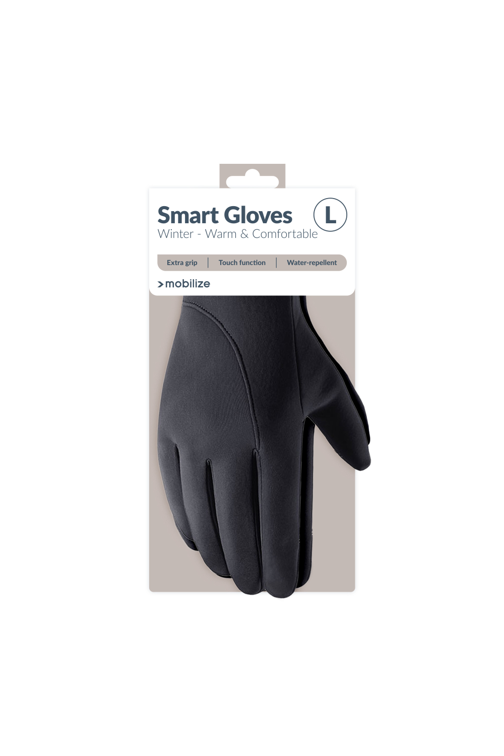 Mobilize Smart Winter Gloves (L) Black - Afbeelding 10
