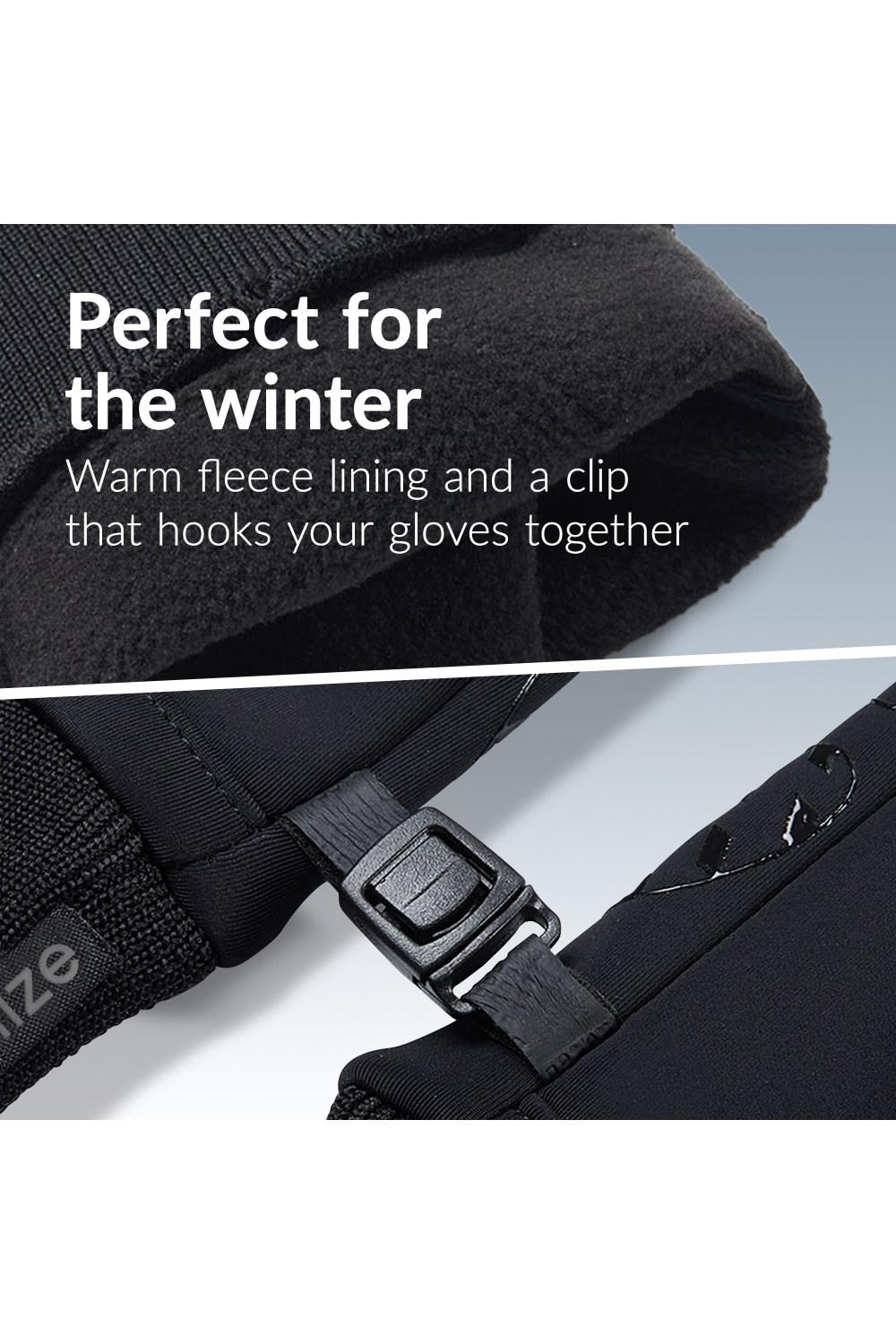 Mobilize Smart Winter Gloves (L) Black - Afbeelding 7
