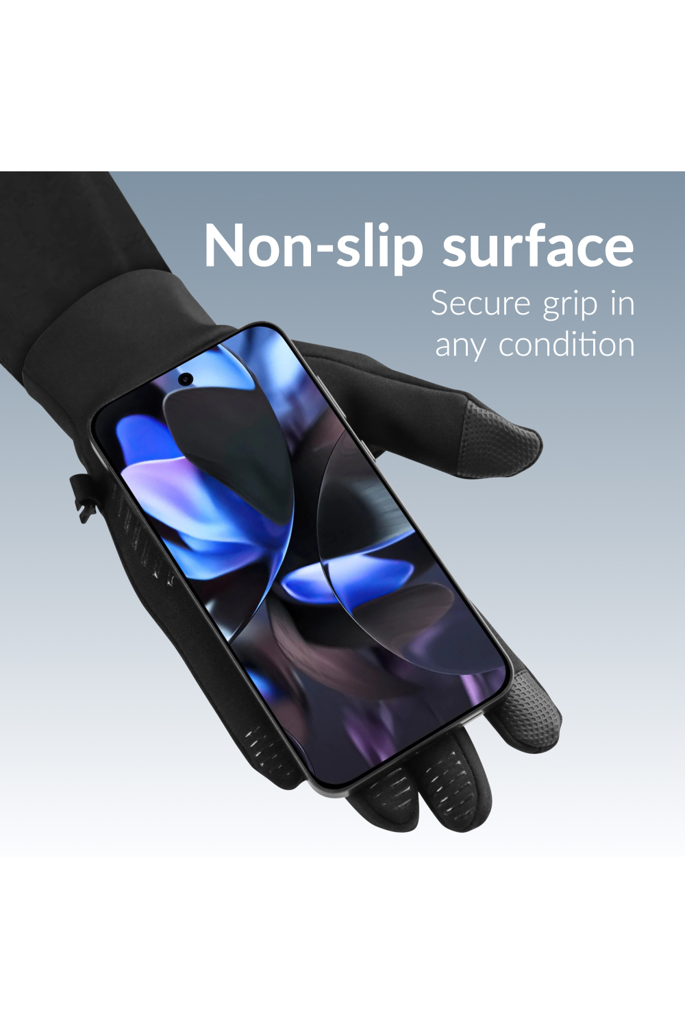 Mobilize Smart Sports Gloves (Xl) Black - Afbeelding 4