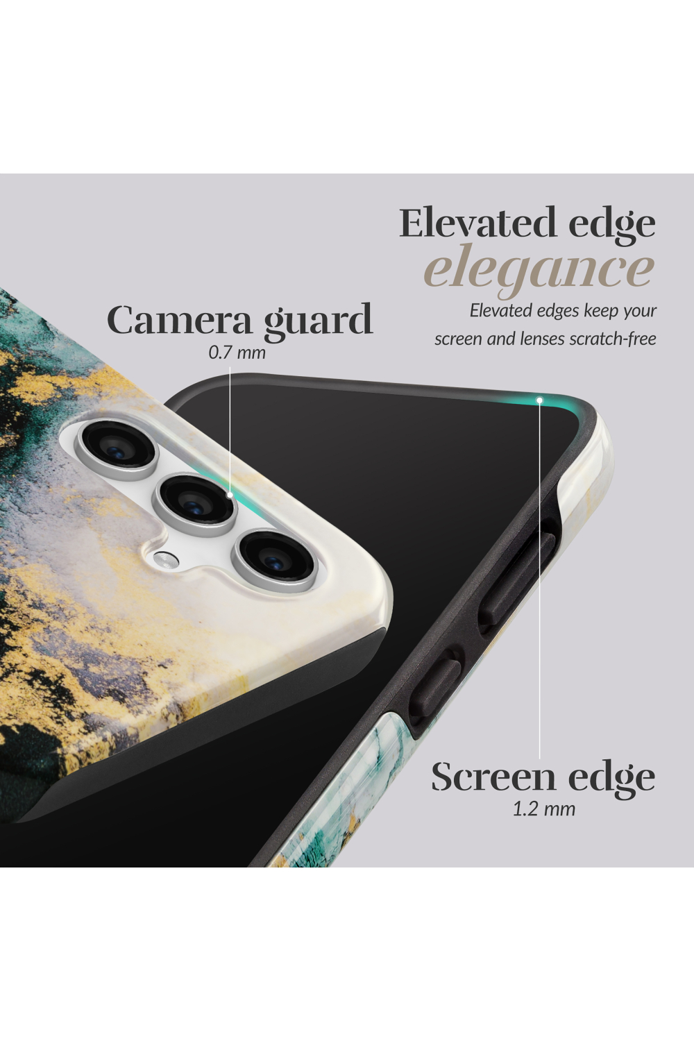 Mio By Mobilize Mio Green Marble Magsafe Compatible For Samsung S24 Fe 5G - Afbeelding 5