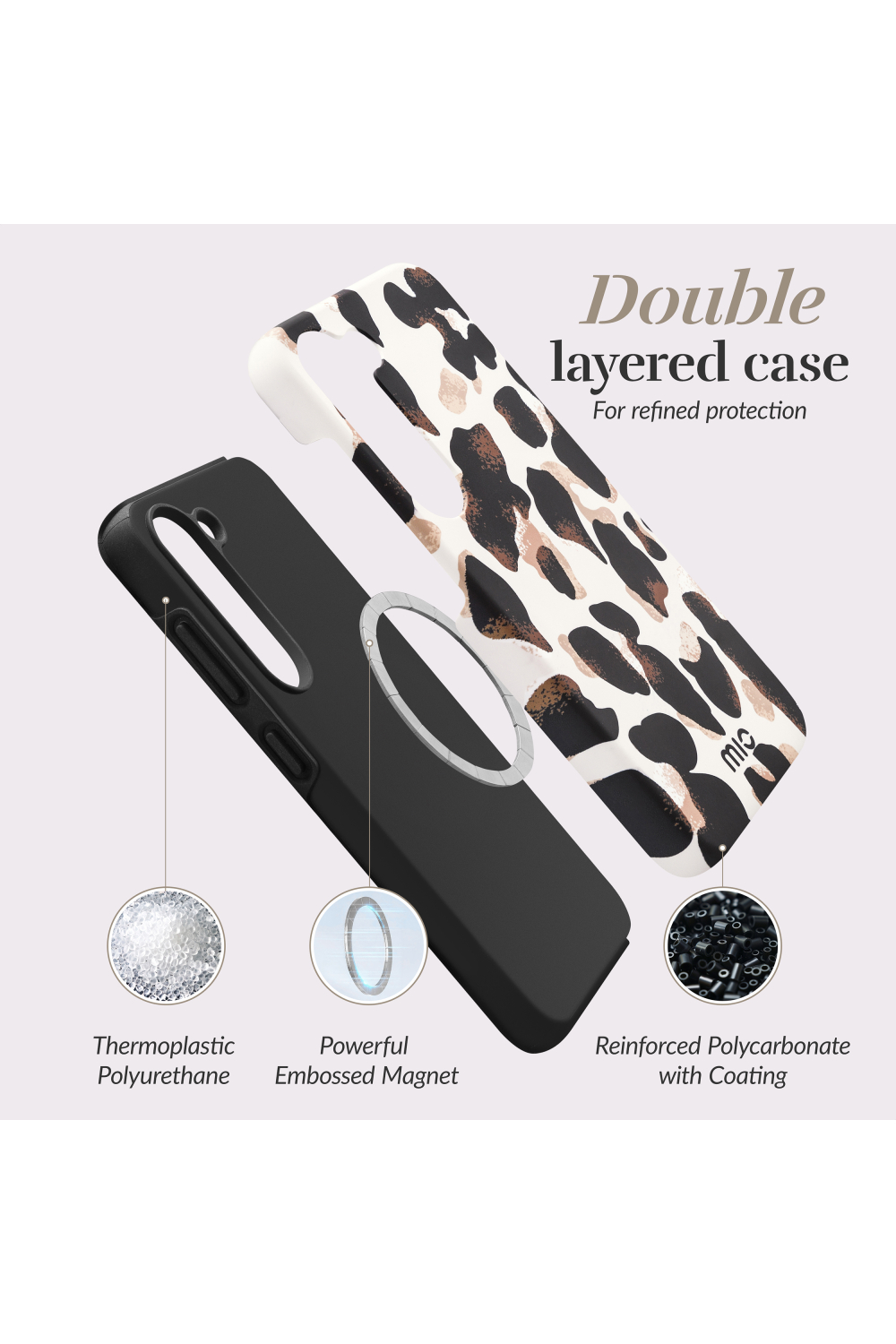 Mio By Mobilize Mio Leopard Magsafe Compatible For Samsung S25 5G - Afbeelding 7