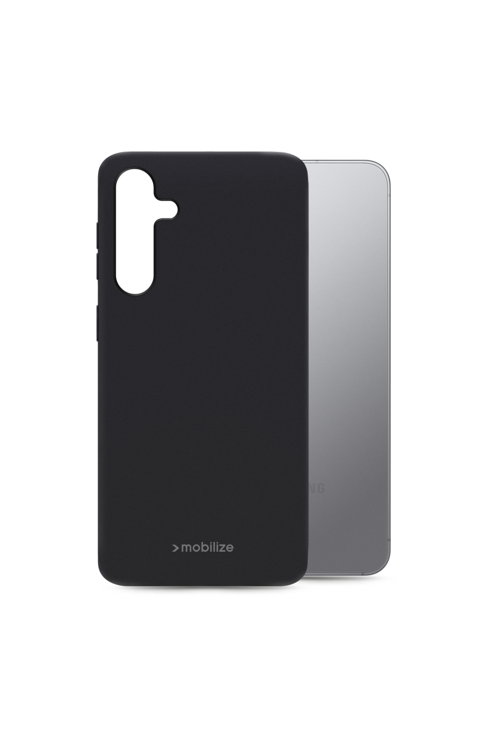 Mobilize Rubber Gelly Case Samsung Galaxy S25 5G Matt Black