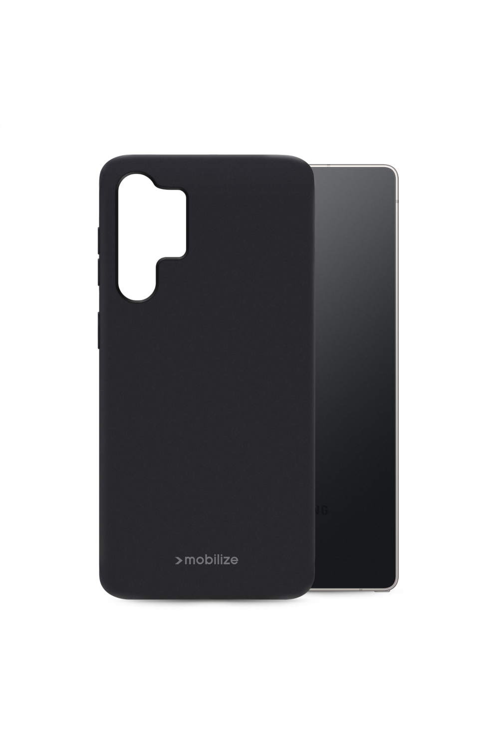 Mobilize Rubber Gelly Case Samsung Galaxy S25 Ultra 5G Matt Black