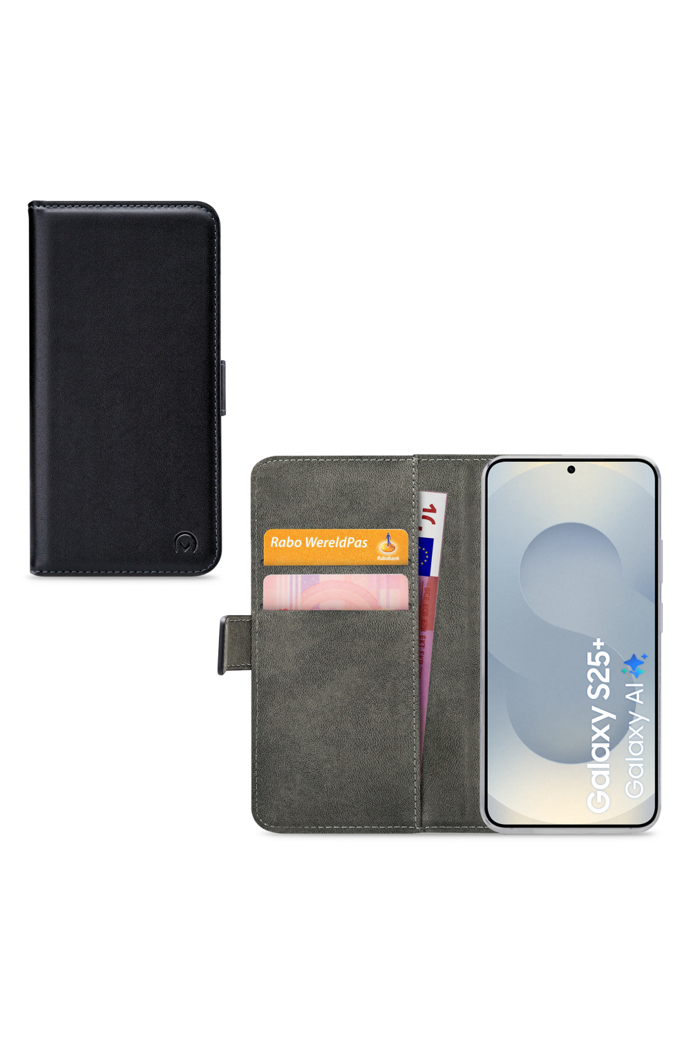 Mobilize Classic Gelly Wallet Book Case Samsung Galaxy S25+ 5G Black