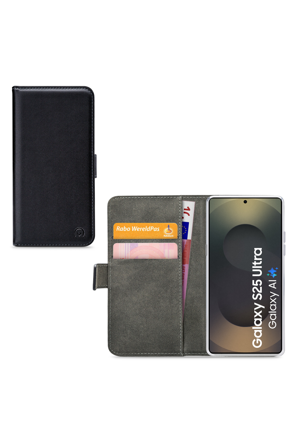 Mobilize Classic Gelly Wallet Book Case Samsung Galaxy S25 Ultra 5G Black