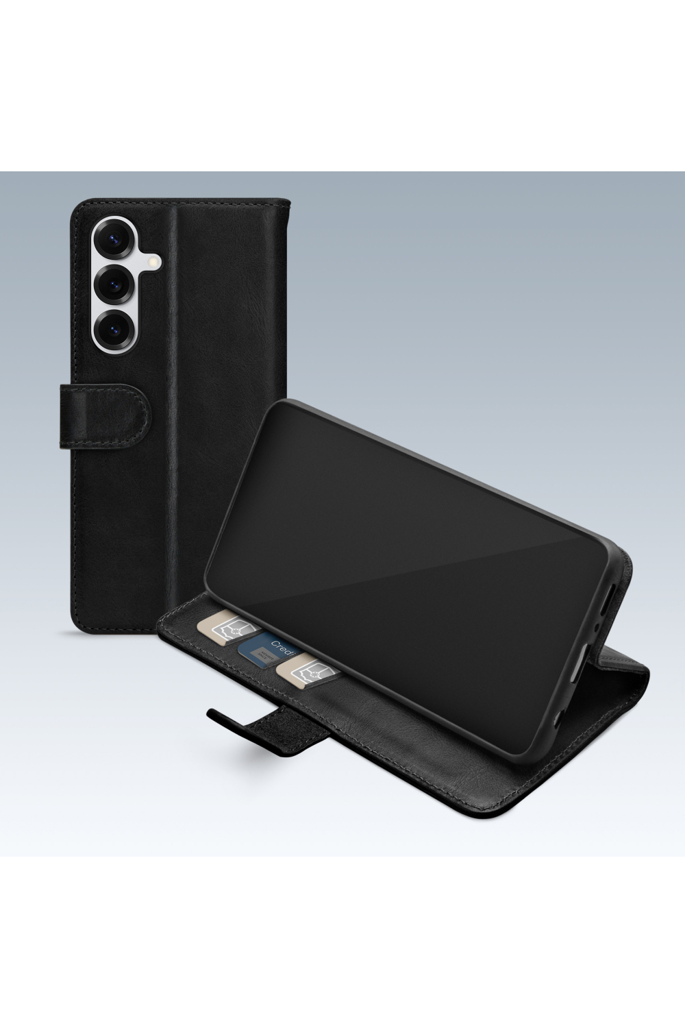 Mobilize Premium Gelly Wallet Book Case Samsung Galaxy S25+ 5G Black