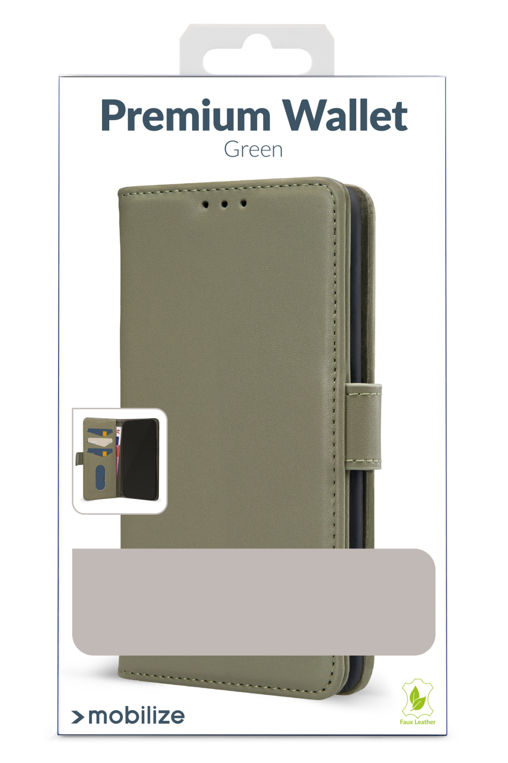 Mobilize Premium Gelly Wallet Book Case Samsung Galaxy S25 Ultra 5G Green - Afbeelding 5