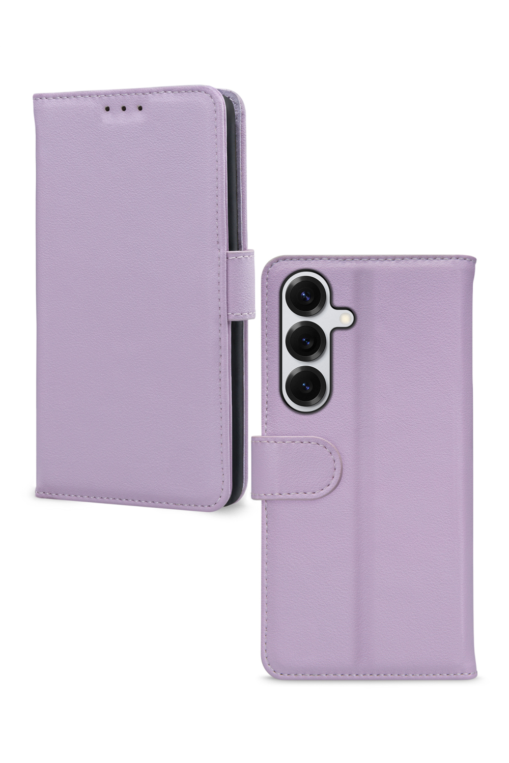 Mobilize Premium Gelly Wallet Book Case Samsung Galaxy S25 5G Purple - Afbeelding 2
