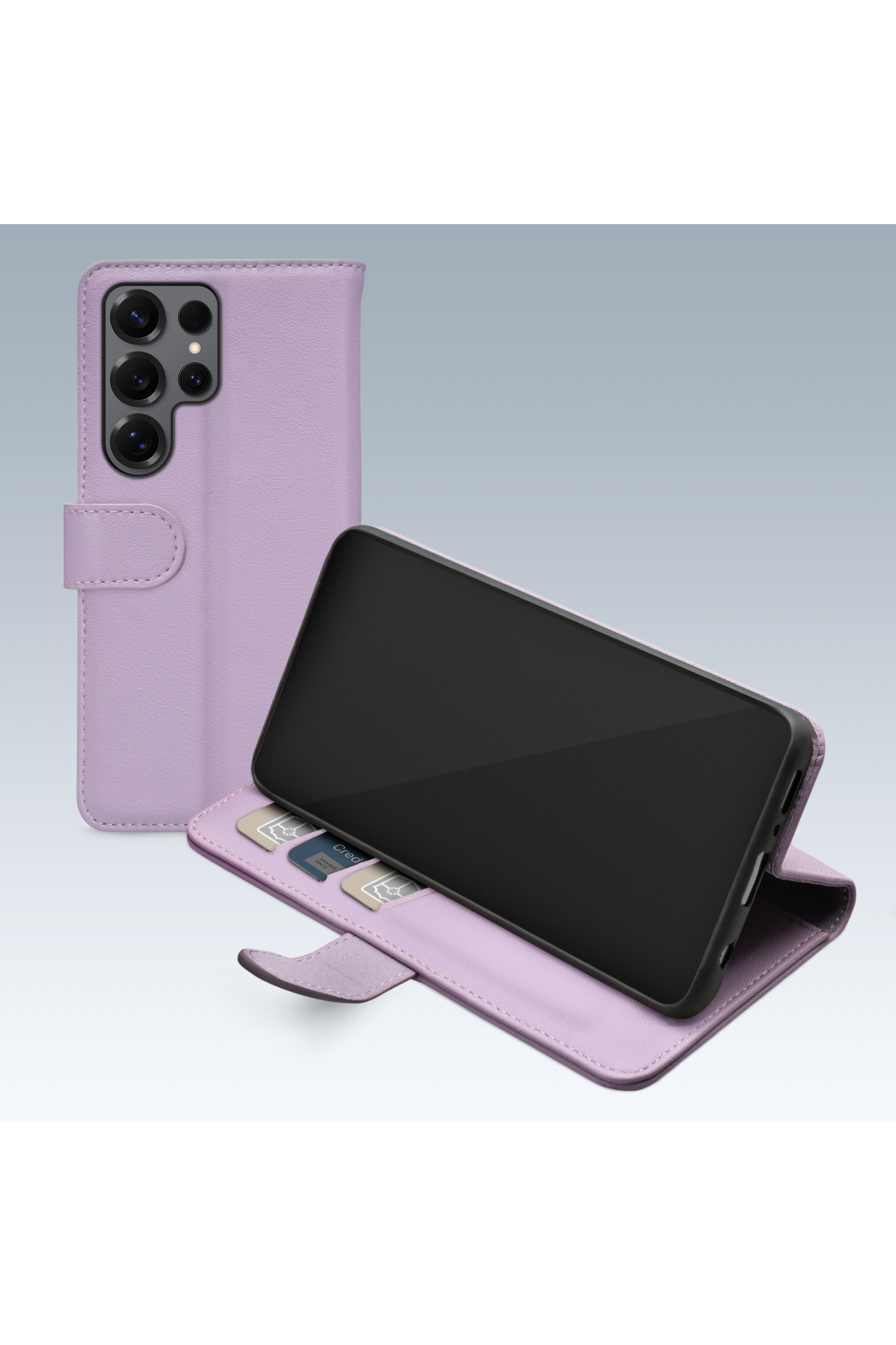 Mobilize Premium Gelly Wallet Book Case Samsung Galaxy S25 Ultra 5G Purple