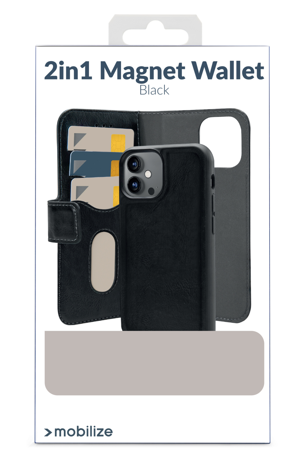 Mobilize 2In1 Magsafe Compatible Gelly Wallet Case Samsung Galaxy S25 Ultra 5G Black - Afbeelding 10