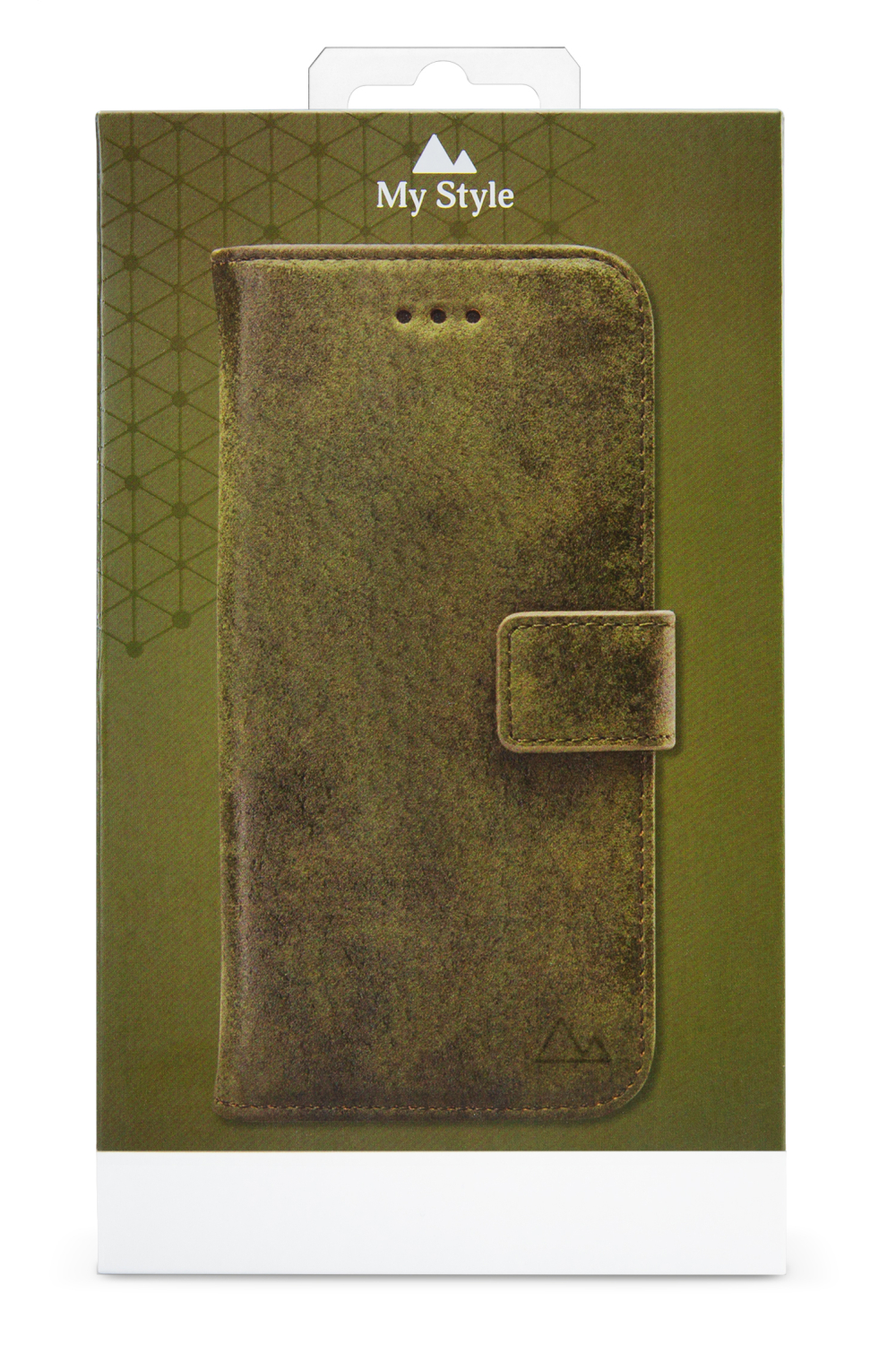 My Style Flex Wallet For Samsung Galaxy S25 5G Olive - Afbeelding 7
