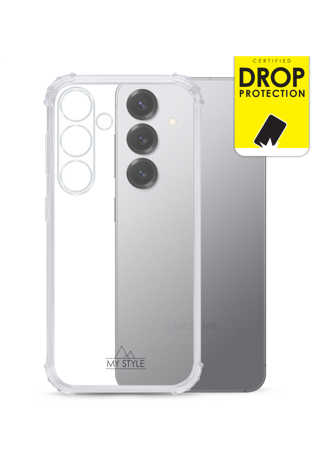 My Style Protective Flex Case For Samsung Galaxy S25 5G Clear