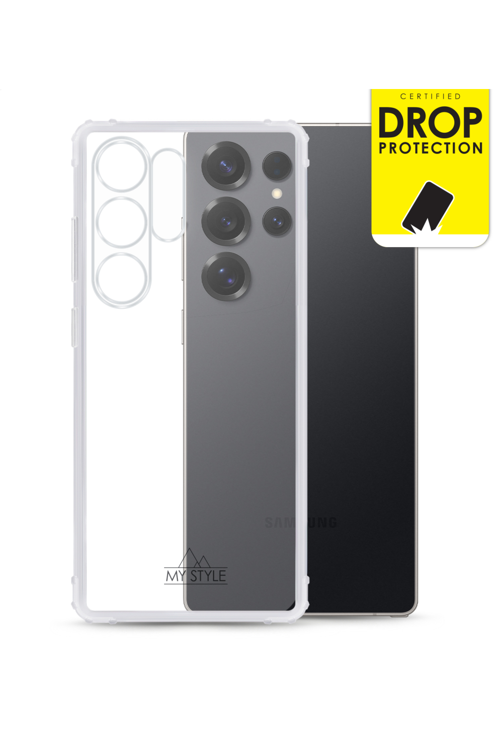 My Style Protective Flex Case For Samsung Galaxy S25 Ultra 5G Clear