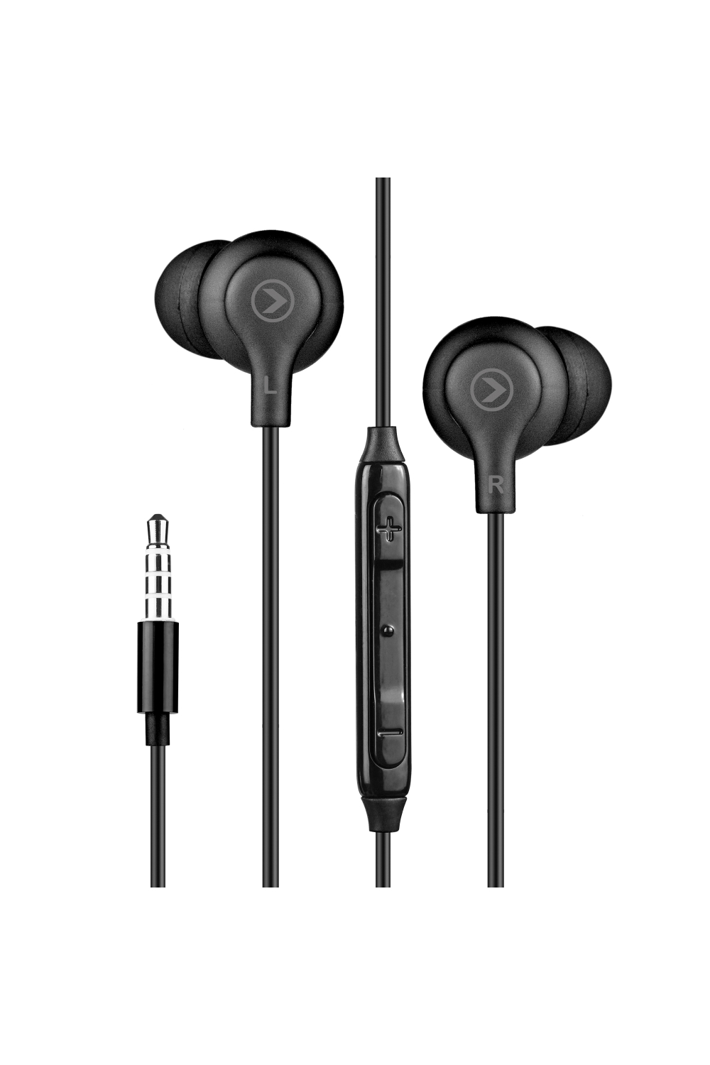 Mobilize In-Ear Stereo Headset With Remote 3.5Mm Black