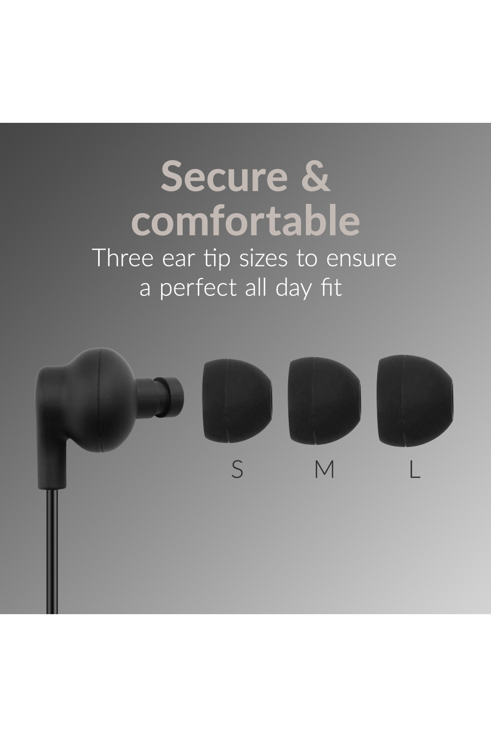 Mobilize In-Ear Stereo Headset With Remote 3.5Mm Black - Afbeelding 5