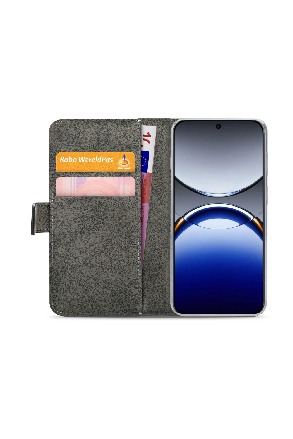Mobilize Classic Gelly Wallet Book Case Oppo Find X8 Black - Afbeelding 4
