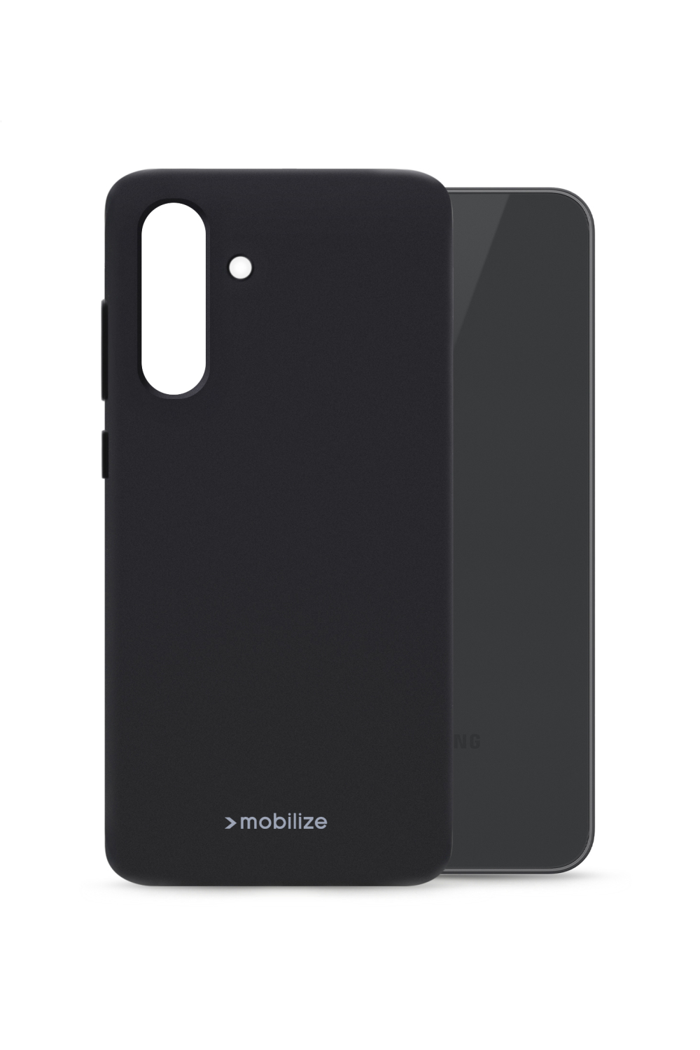 Mobilize Rubber Gelly Case Samsung Galaxy A36 5G/A56 5G Matt Black