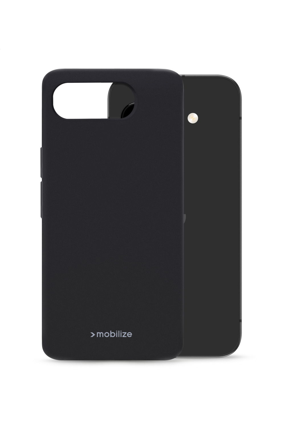 Mobilize Rubber Gelly Case Google Pixel 9A Matt Black