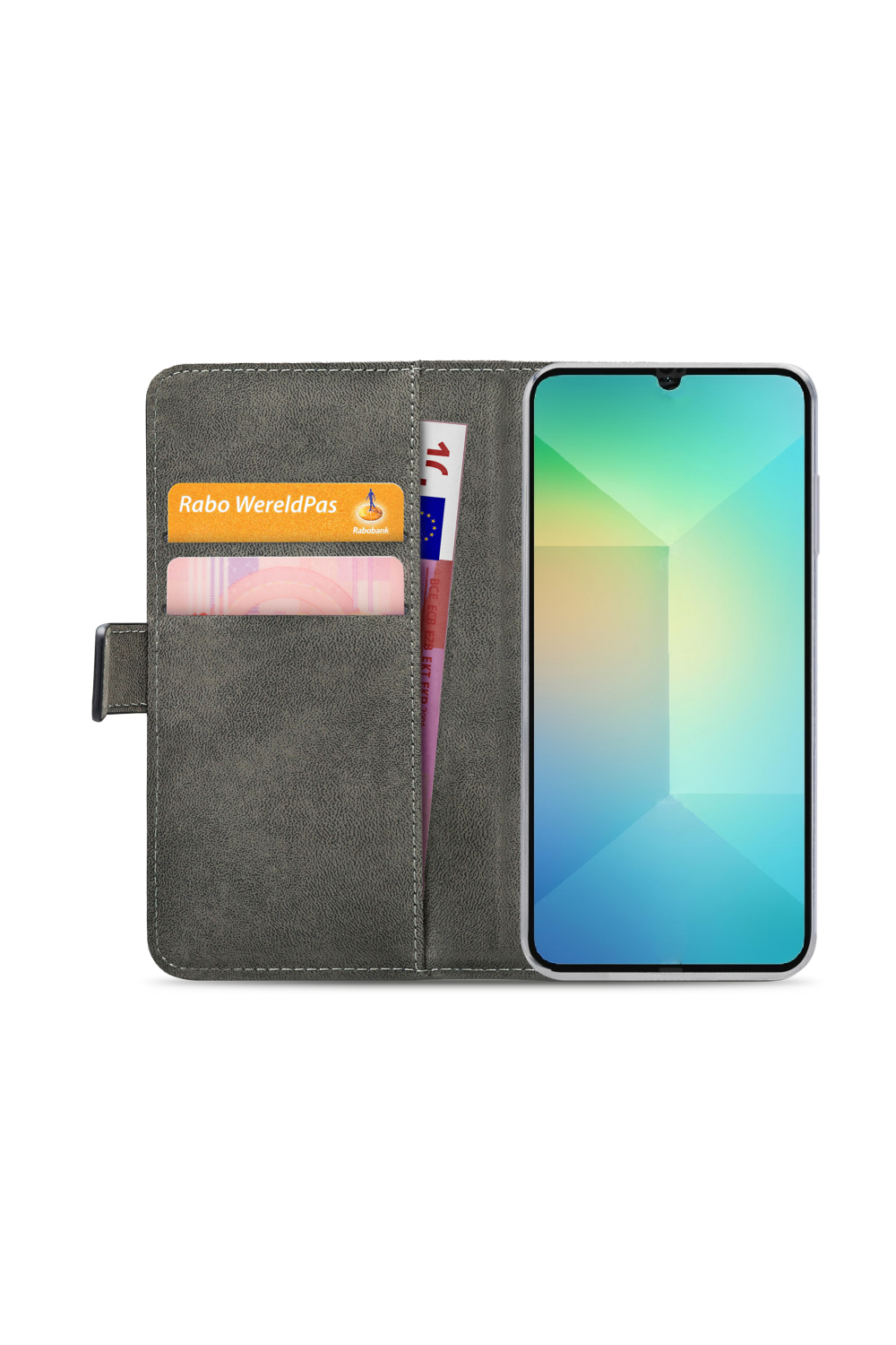 Mobilize Classic Gelly Wallet Book Case Samsung Galaxy A06 4G Black - Afbeelding 4