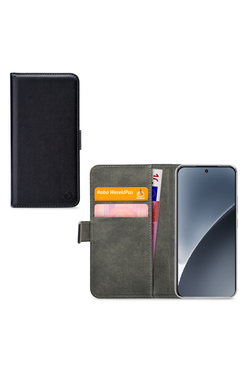 Mobilize Classic Gelly Wallet Book Case Xiaomi 15 Black