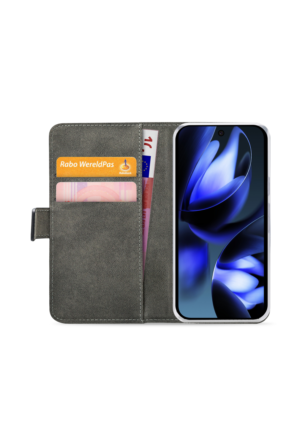 Mobilize Classic Gelly Wallet Book Case Google Pixel 9A Black - Afbeelding 4