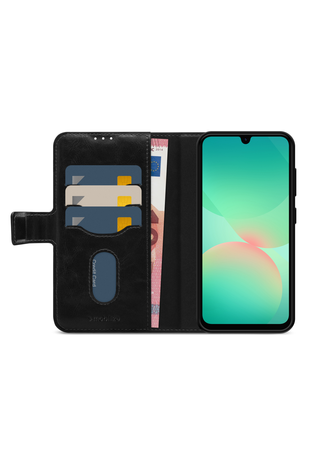 Mobilize 2In1 Magnet Gelly Wallet Case Samsung Galaxy A26 5G Black - Afbeelding 3