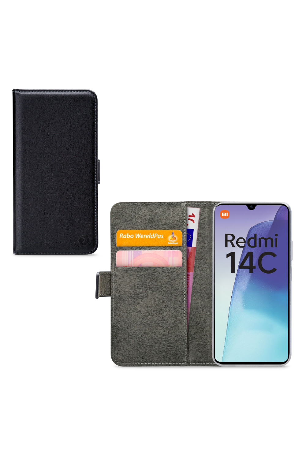 Mobilize Classic Gelly Wallet Book Case Xiaomi Poco C75/Redmi 14C Black