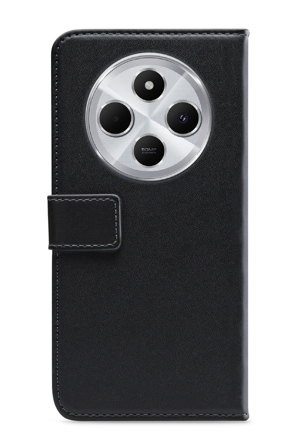 Mobilize Classic Gelly Wallet Book Case Xiaomi Poco C75/Redmi 14C Black - Afbeelding 3