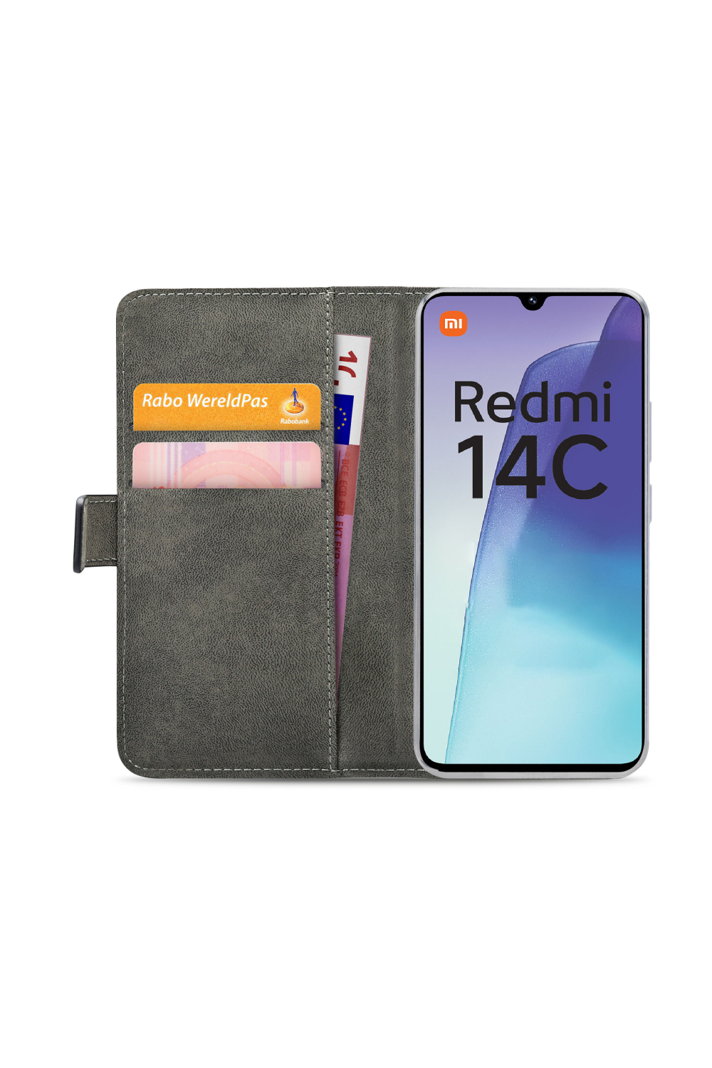 Mobilize Classic Gelly Wallet Book Case Xiaomi Poco C75/Redmi 14C Black - Afbeelding 4