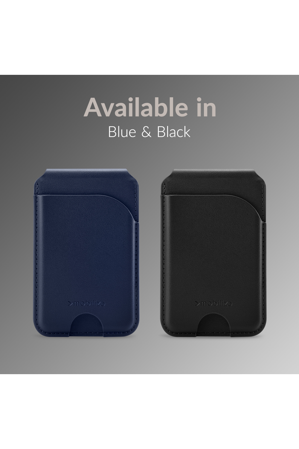 Mobilize Magsafe Compatible Magnet Card Holder With Stand Function Blue - Afbeelding 9