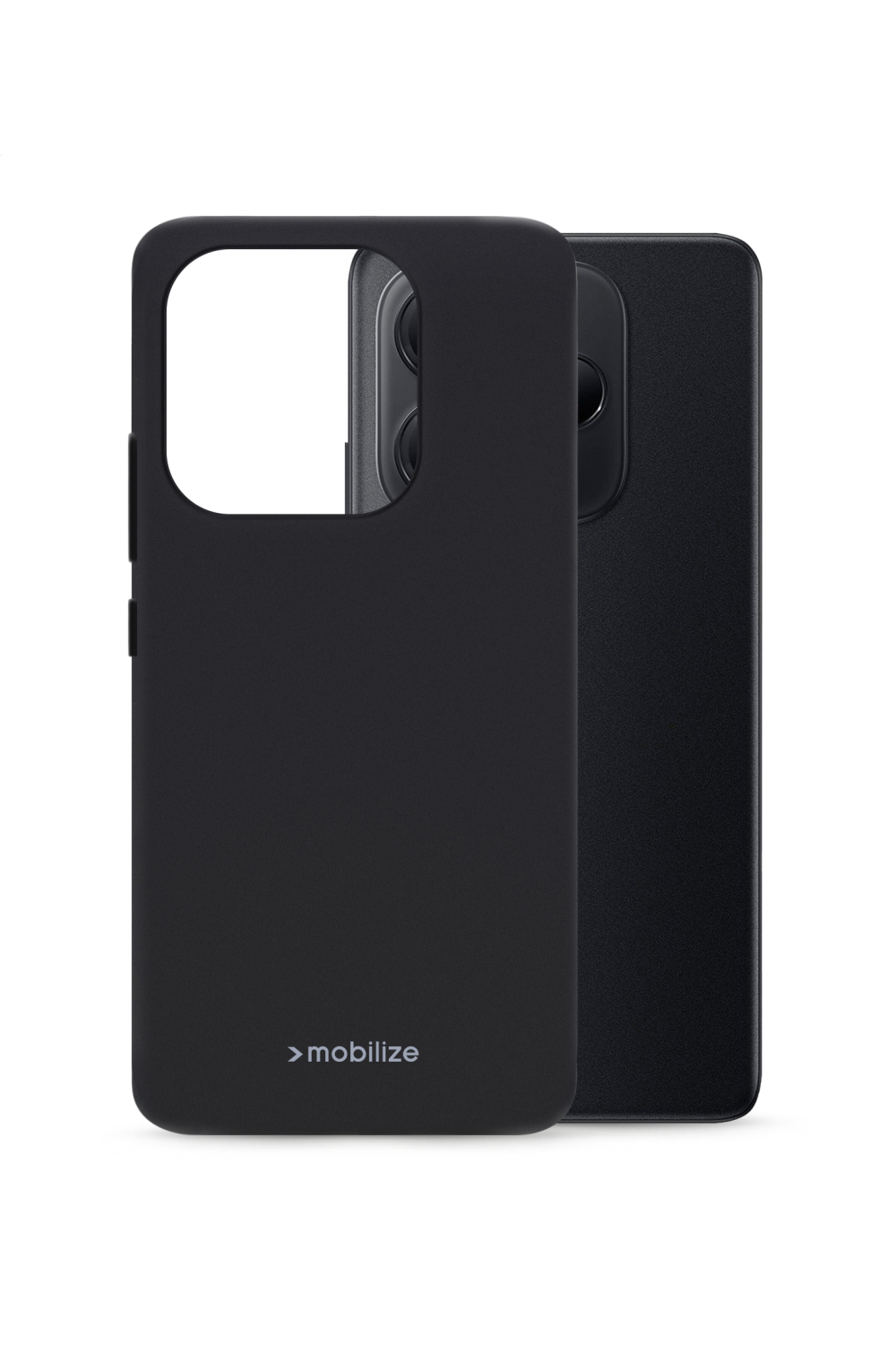 Mobilize Rubber Gelly Case Xiaomi Redmi Note 14 5G Matt Black